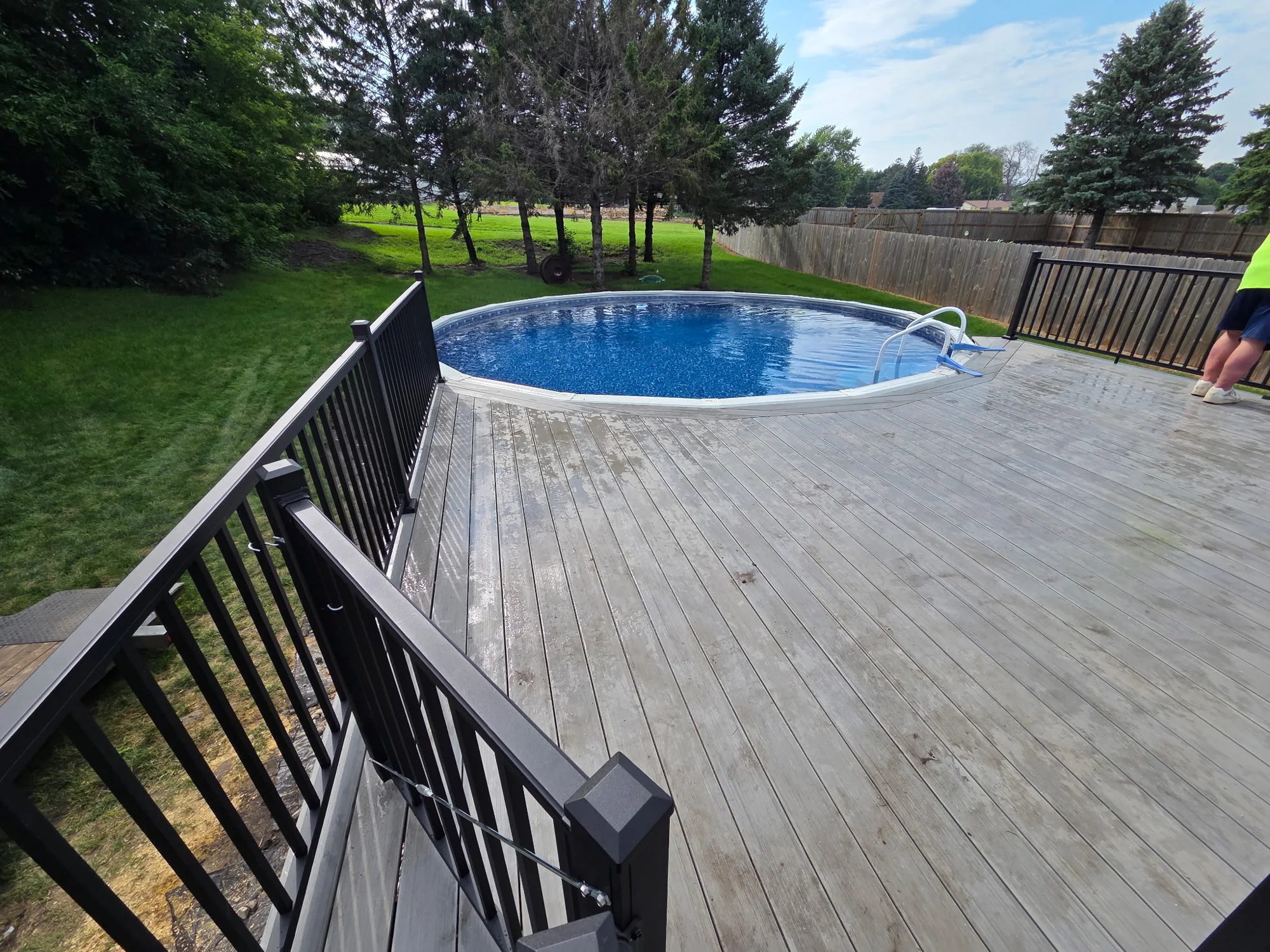 Elevated Pool Surround