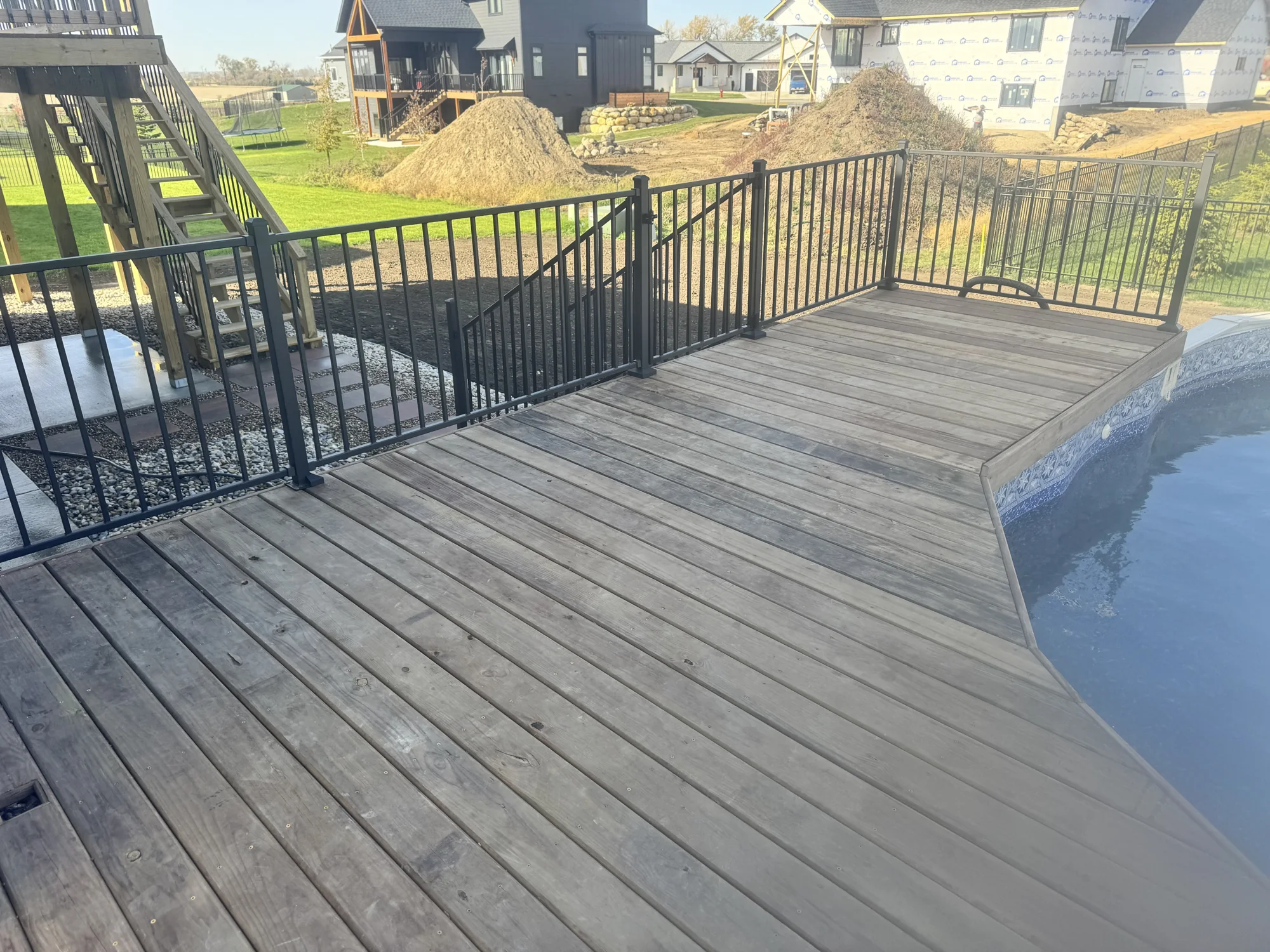 Backyard Pool Deck