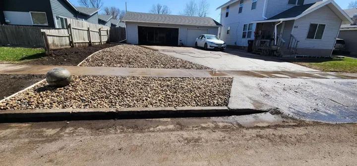 Garage Gravel Pad