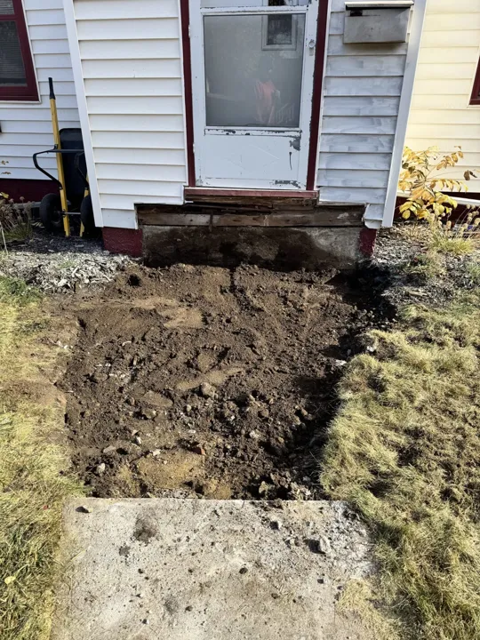 Concrete Stoop Demolition