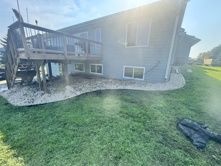 Backyard Rock Landscaping