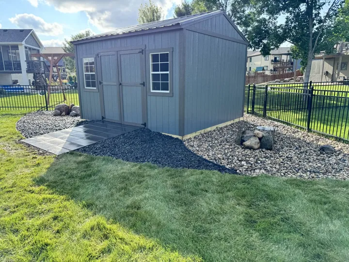 Shed & Stone Entry