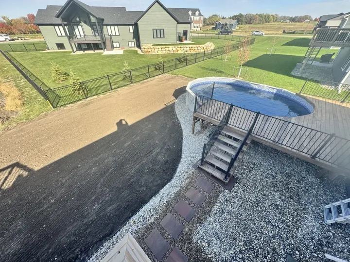 Pool Deck, Patio & Retaining Wall