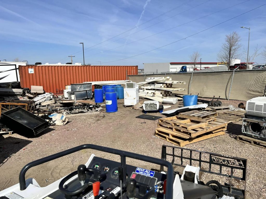 Junk hauling by KC Services in Sioux Falls, SD.