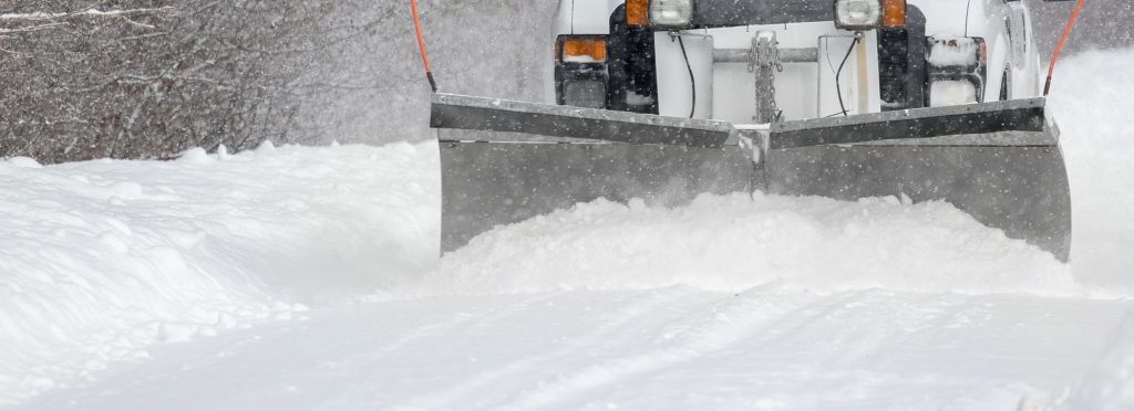 Snow removal by KC Services in Sioux Falls, SD.